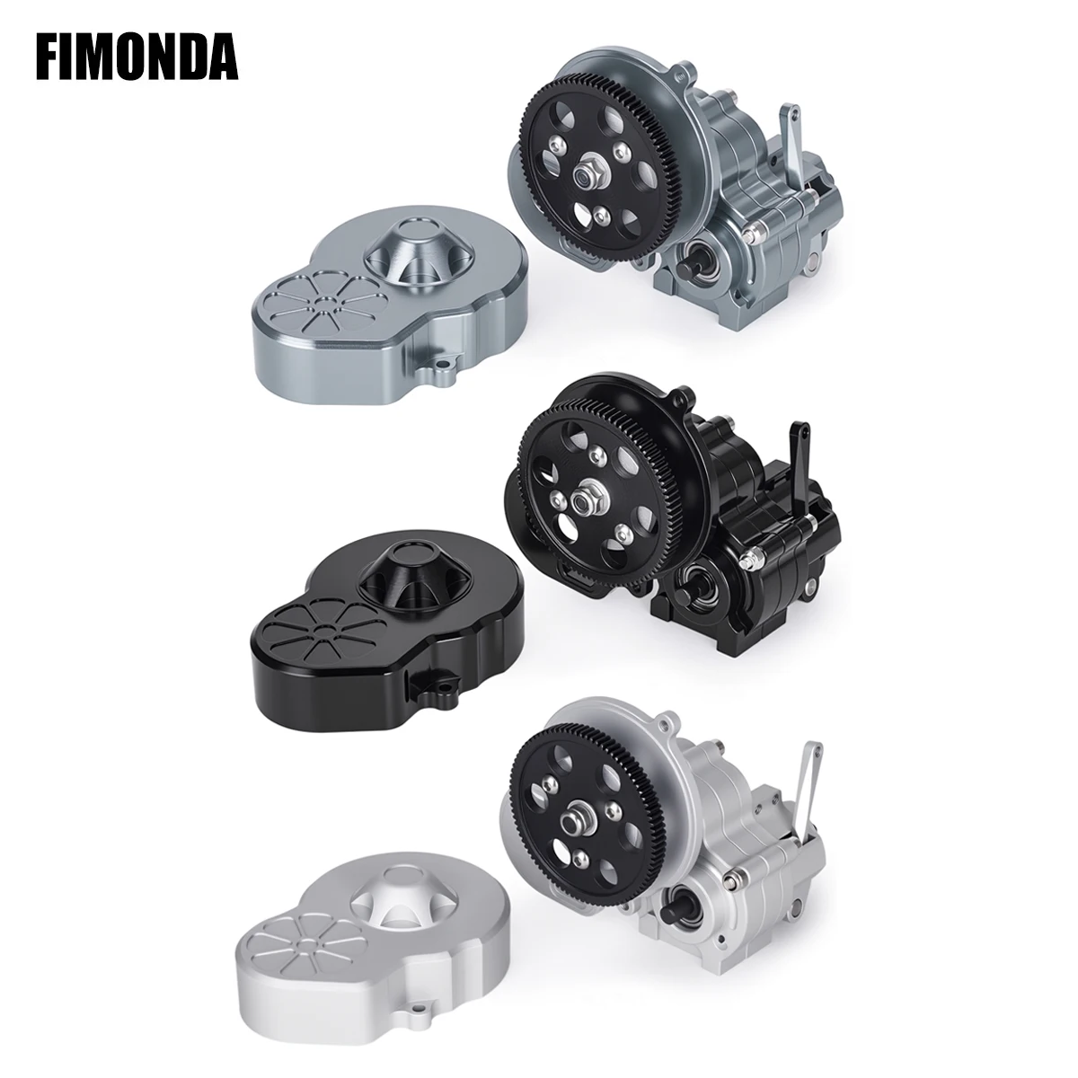 Image of 1 Stück Aluminium-Getriebe DIG mit Stahlzahnrad für 1/10 Axial SCX10 AX10 Wraith RC Crawler Auto Truck Upgrade-Teile
