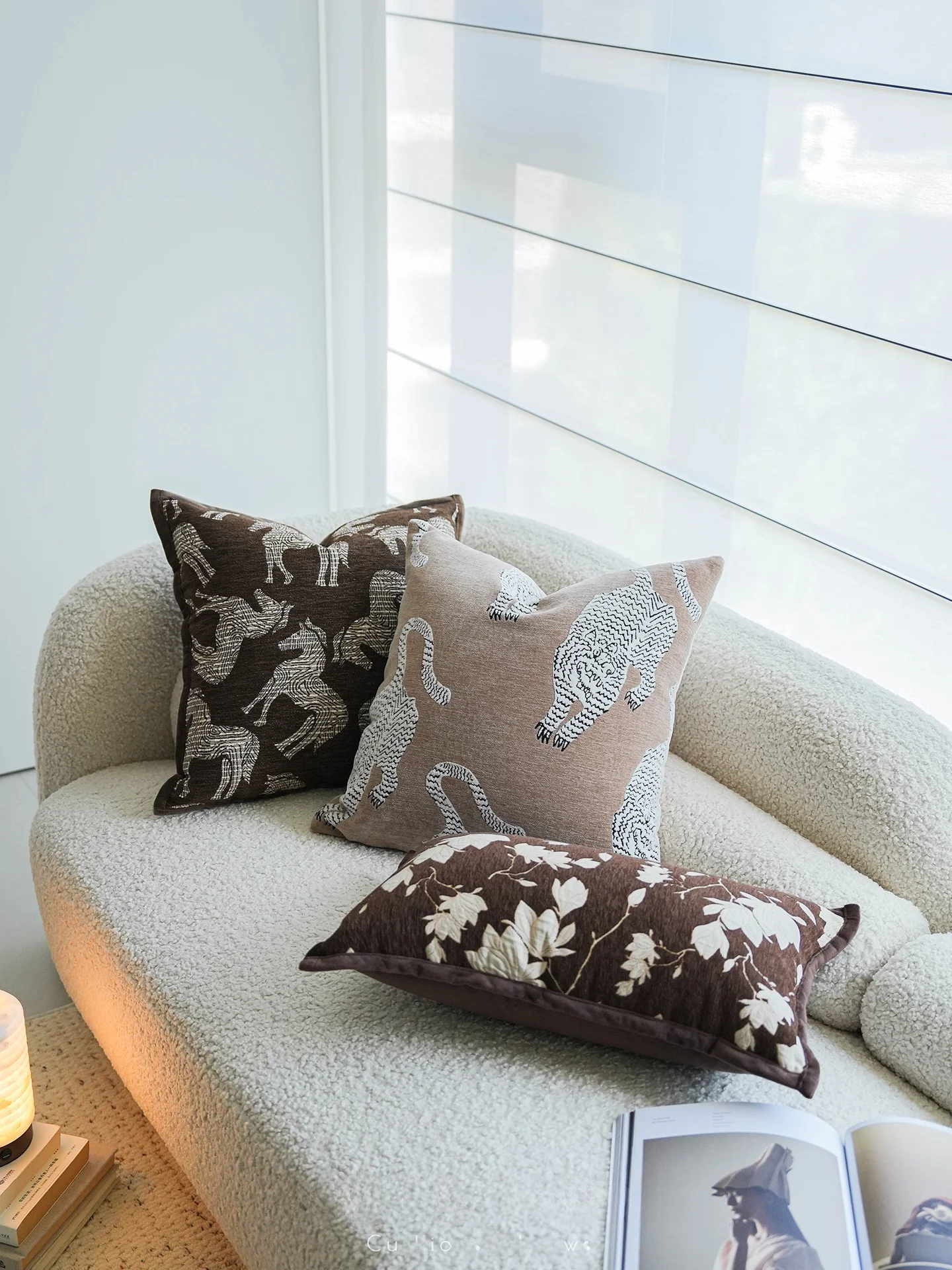 Nordic Style Brown Leather Pillowcase Luxury Sofa Cushion Soft Home Decorative Pillow New Home Essential Square Pillow Case