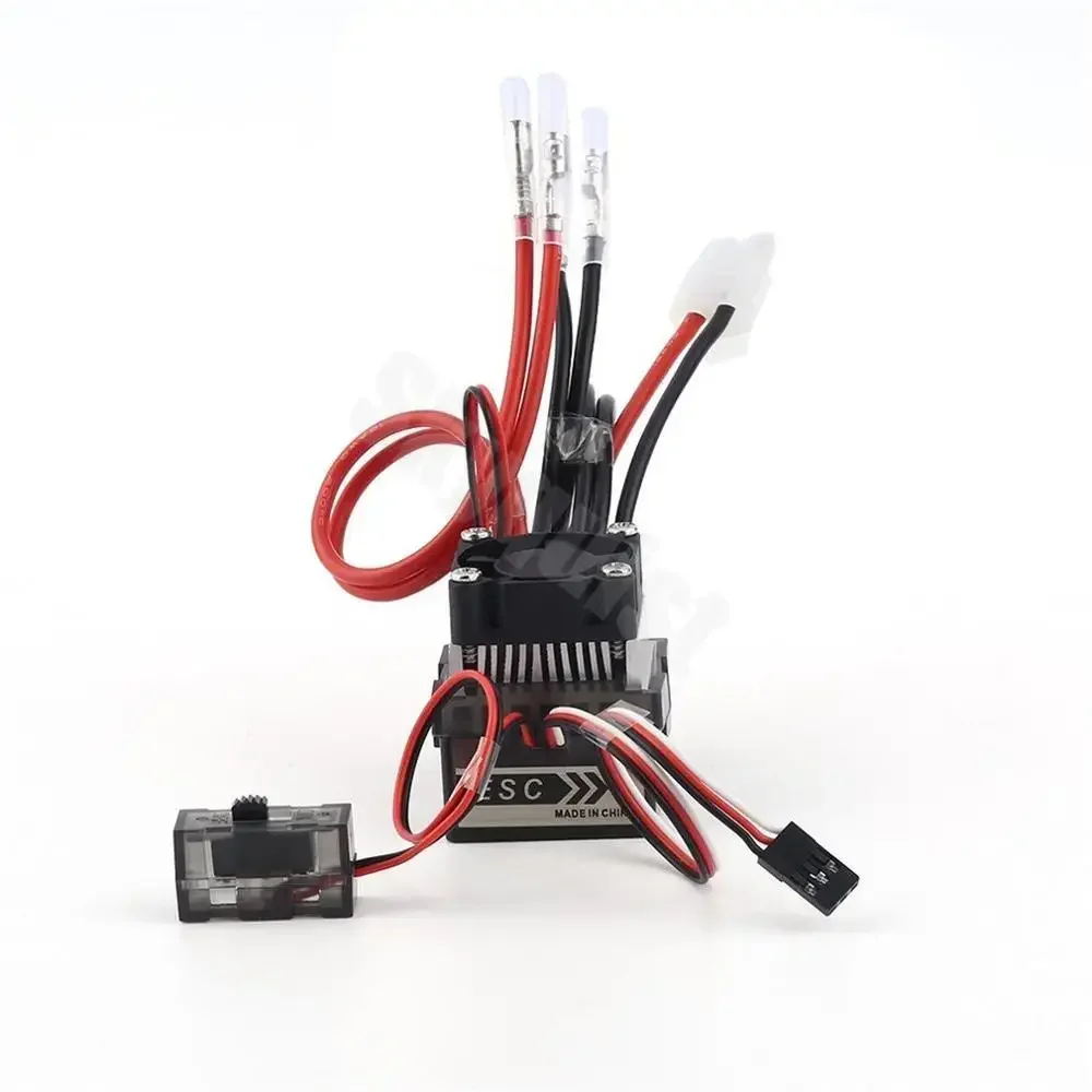 320A regolatore di velocità ESC spazzolato 7.2-16V 2-4S Lipo 5.6V/2A uscita con dissipatore di calore per RC 1/10 1/8 Buggy per camion per auto