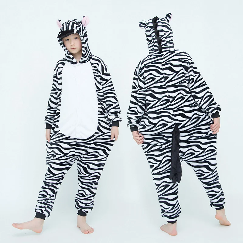 Pyjama à capuche Kigurumi avec fermeture éclair pour couple, grenouillères d'animaux de dessin animé, vêtements de détente décontractés pour la famille, combinaisons Kigurumi, Koala, automne et hiver