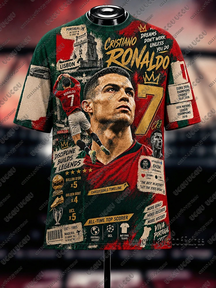 2026 New No.7 Vintage Ticket Stub Print Football Jerseys For Kids Outdoor Sports Tees Fans Soccer Jerseys Parent Child Jerseys