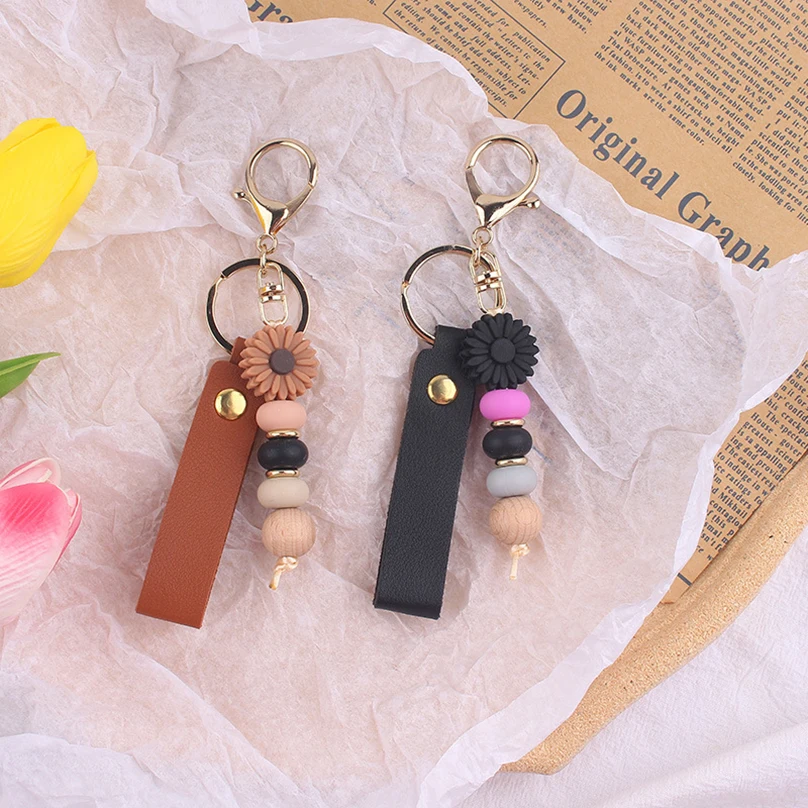 Benutzerdefinierter Namens-Schlüsselanhänger, personalisierter Text-Schlüsselanhänger, PU-Leder, Geschenk für Männer und Frauen, Anhänger, individueller, lasergravierter Namens-Schlüsselanhänger – Detail 4