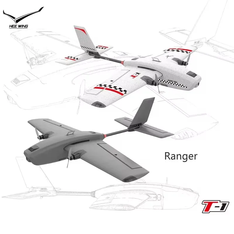 

Новый HEEWING Ranger T-1 FPV планер с фиксированным крылом радиоуправляемый самолет профессиональный для начинающих прочный с контроллером полета