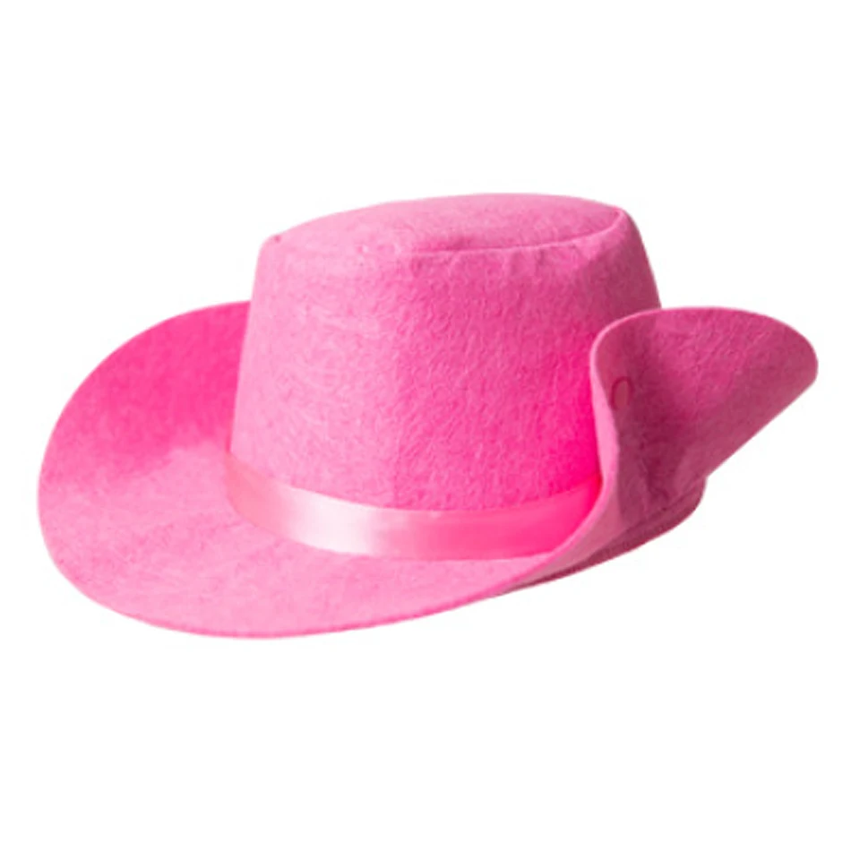 Baby Mädchen Cowboy Cosplay Performance-Set Kinder Rosa Weste Rock Schal Faltbarer Hut Outfit Kleinkind 4-teilig Halloween Karneval Kleidung – Detail 7