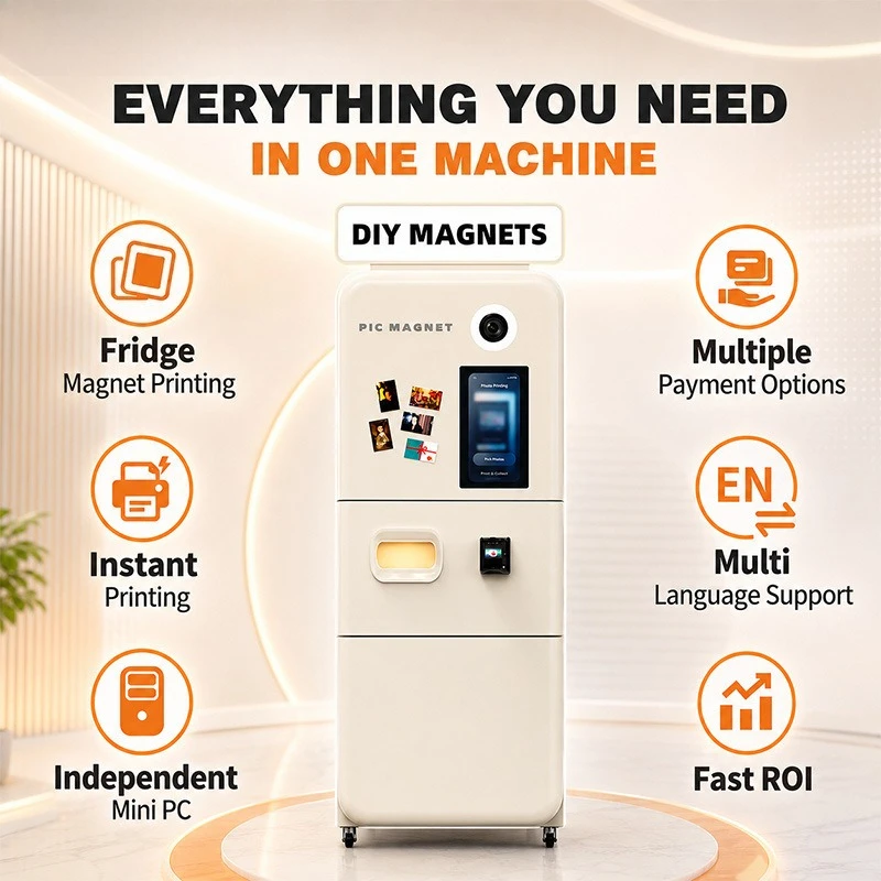 High definition big head sticker self-service, interactive beauty machine AI intelligent multi-function printing c