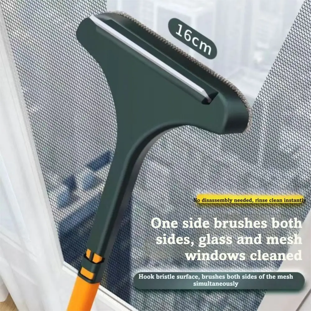 Multifunctional Window Screen Cleaner Hand-held Special Cleaning Window Cleaning Brush Dry Wet Dual-use Multi Purpose Dust Brush