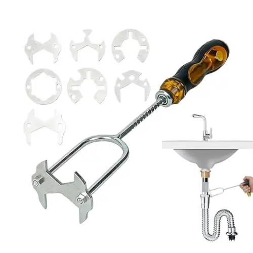 

Многофункциональный регулируемый ключ для сливных труб – профессиональный инструмент сантехника для установки и ремонта труб на кухне и в ванной