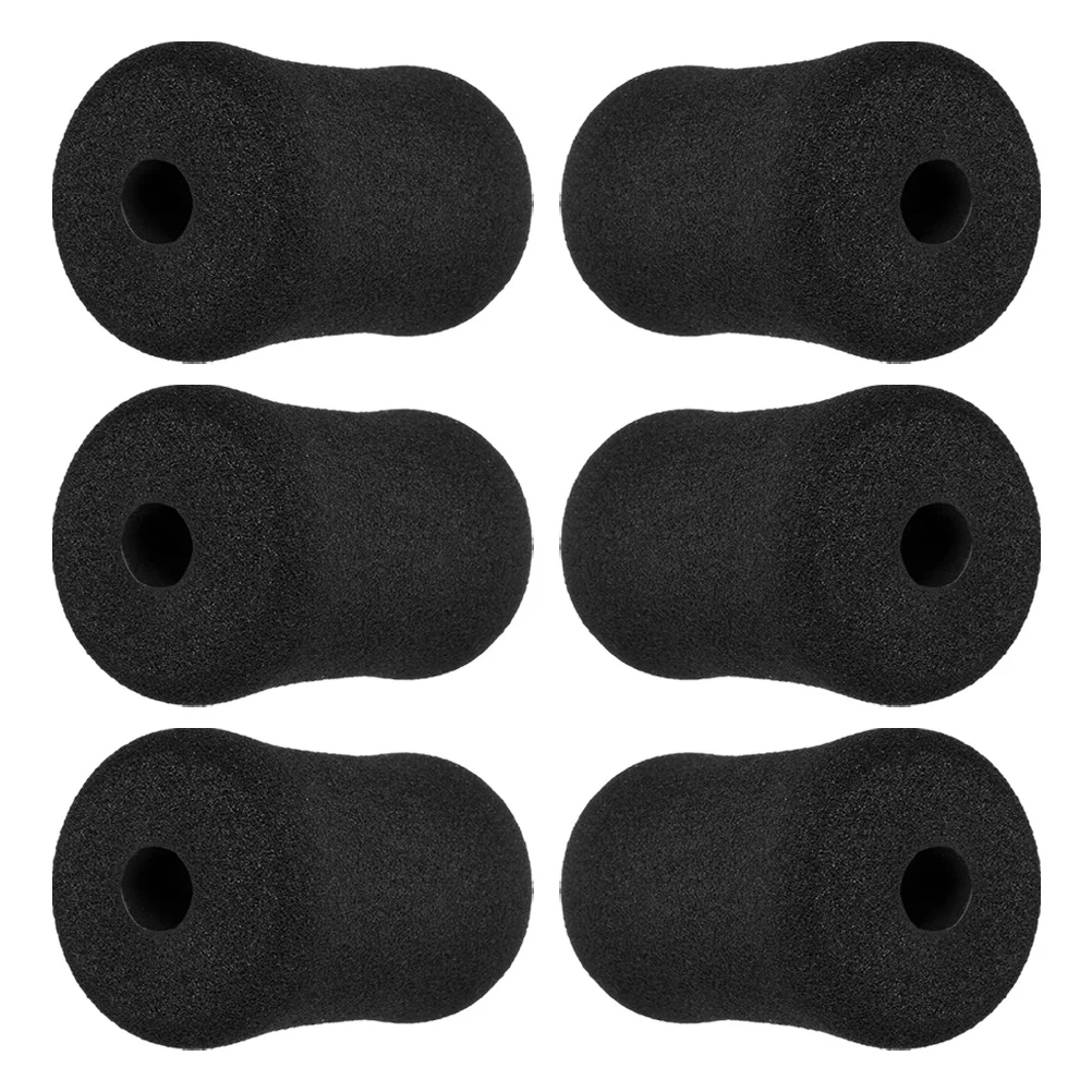 

6 Pcs Cover Sit up Board Fitness Equipment Leg Sponge Gym Replacement Parts Pad