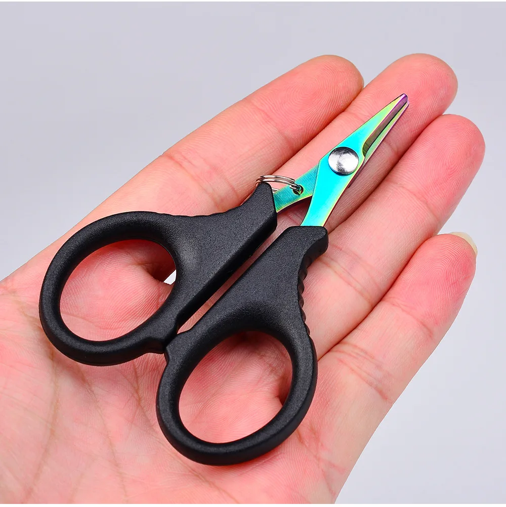 PRO BEROS Kleine Größe Edelstahl Angeln Gebogene Mund Zange Multifunktionale Linie Cutter Haken Remover Köder Angeln Werkzeug – Detail 9