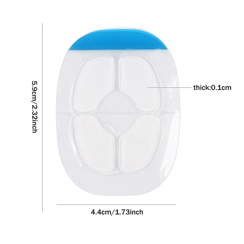1장 부드러운 발가락 힐 젤 패드 물집 통증 완화 여성용 신발 하이힐 보호 팁 마찰 방지 발 패드