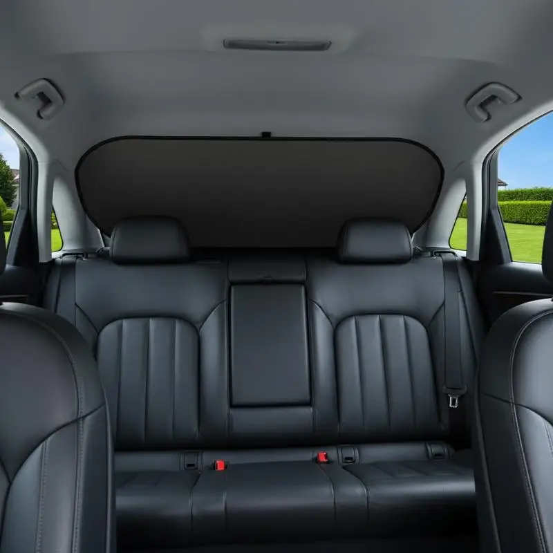 Premium Rear Windshield Car Shade Cover UV Reflective Reliable Heat Insulation for Sun Protection