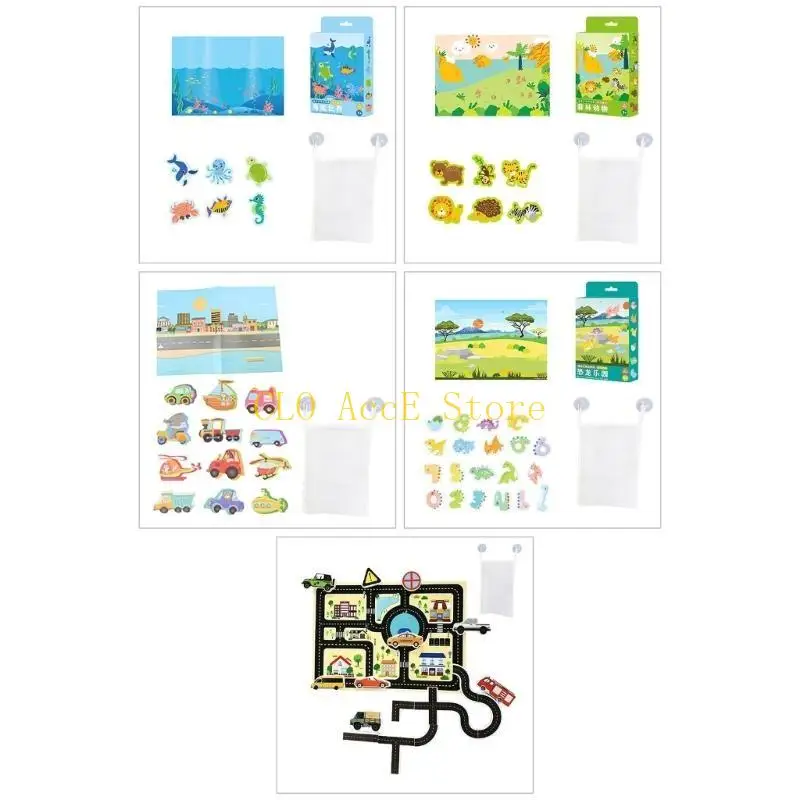 

16FE Baby Bath Toy EVA Bathtub Water Toy Baby Bath Foam Toy for Kids Boy Girls