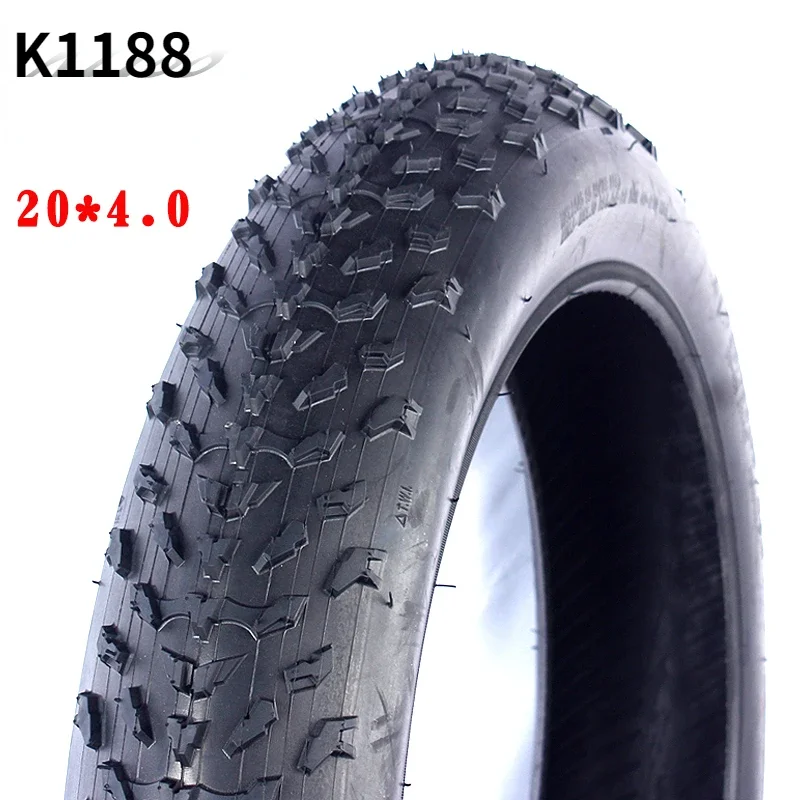 k1188 snow beach bike tyre 20inches 20*4.0 60TPI  5-30PSI bicycle fat tire extra wide inner and outer tire