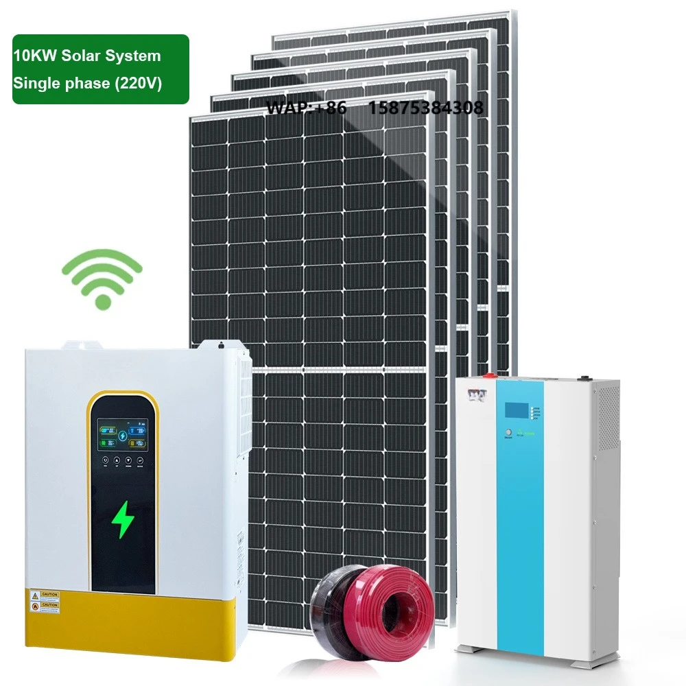 Good Price 10KW48v to 220V Single Phase Complete Solar System for Home