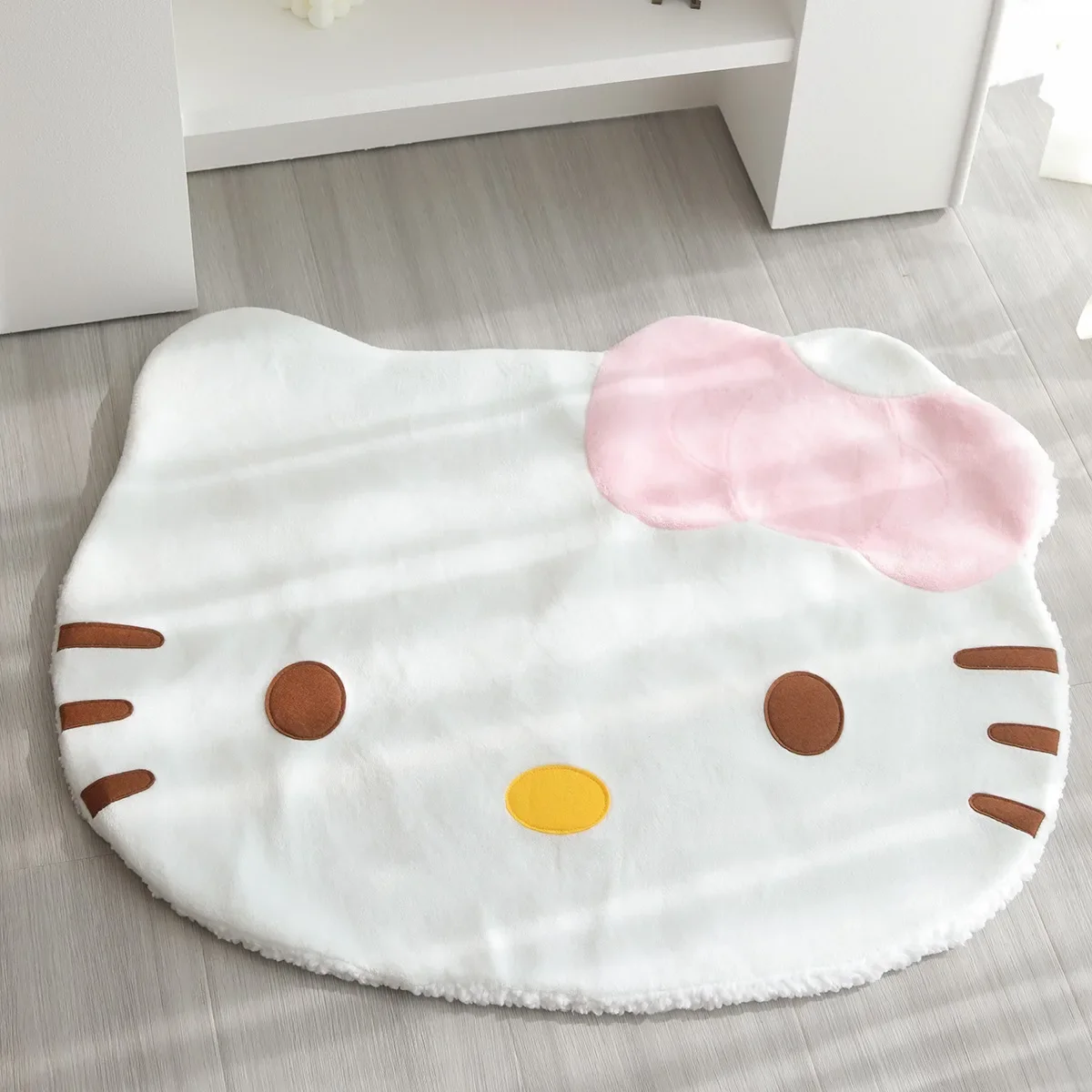 

Милый коврик Hello Kitty, милый ковер в стиле аниме для гостиной и спальни, плюшевый ковер, девчачий домашний декор, подарки на день рождения для девочки