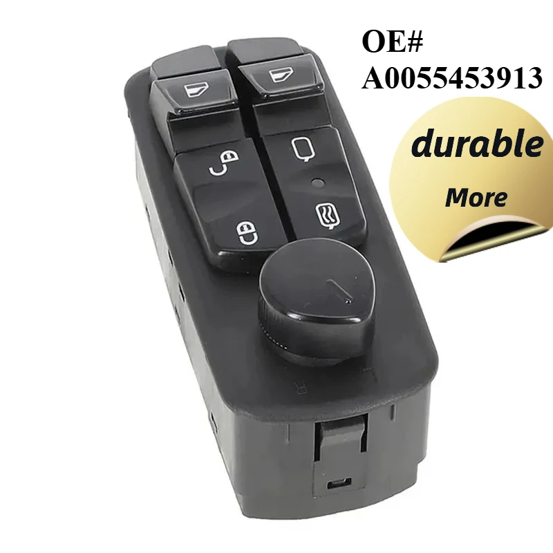 A0055453913 Door Lock System Power Window Control Switch For MERCEDES-BEN Atego Axor Truck Parts