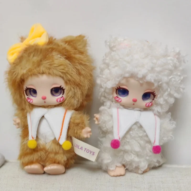

New In Stock Liila V3 Luck Cat Serise Blind Box Toys Anime Action Figures Caja Trendy Sweet Fluffy Dolls Girls Xmas Gift