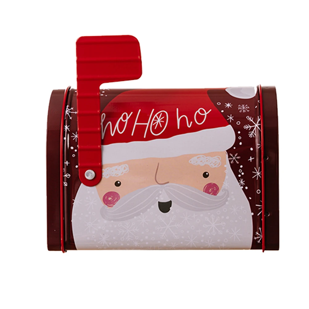 Christmas Celebration 15*10*5cm Christmas Mailbox Snowman Candy Box Candy Storage Charming Snowman Design Cheerful Holiday Touch