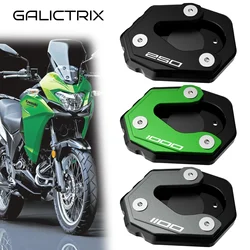 For KAWASAKI Versys 1100 1000 1000SE 1100SE versys 250 x300 Accessories Motorcycle Side Stand Foot Extension Pad Kickstand Plate