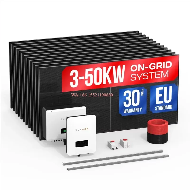 WMWMNU for Sunark Europe Warehouse Solar Energy System 10Kw 30Kw 50Kw for Small Home
