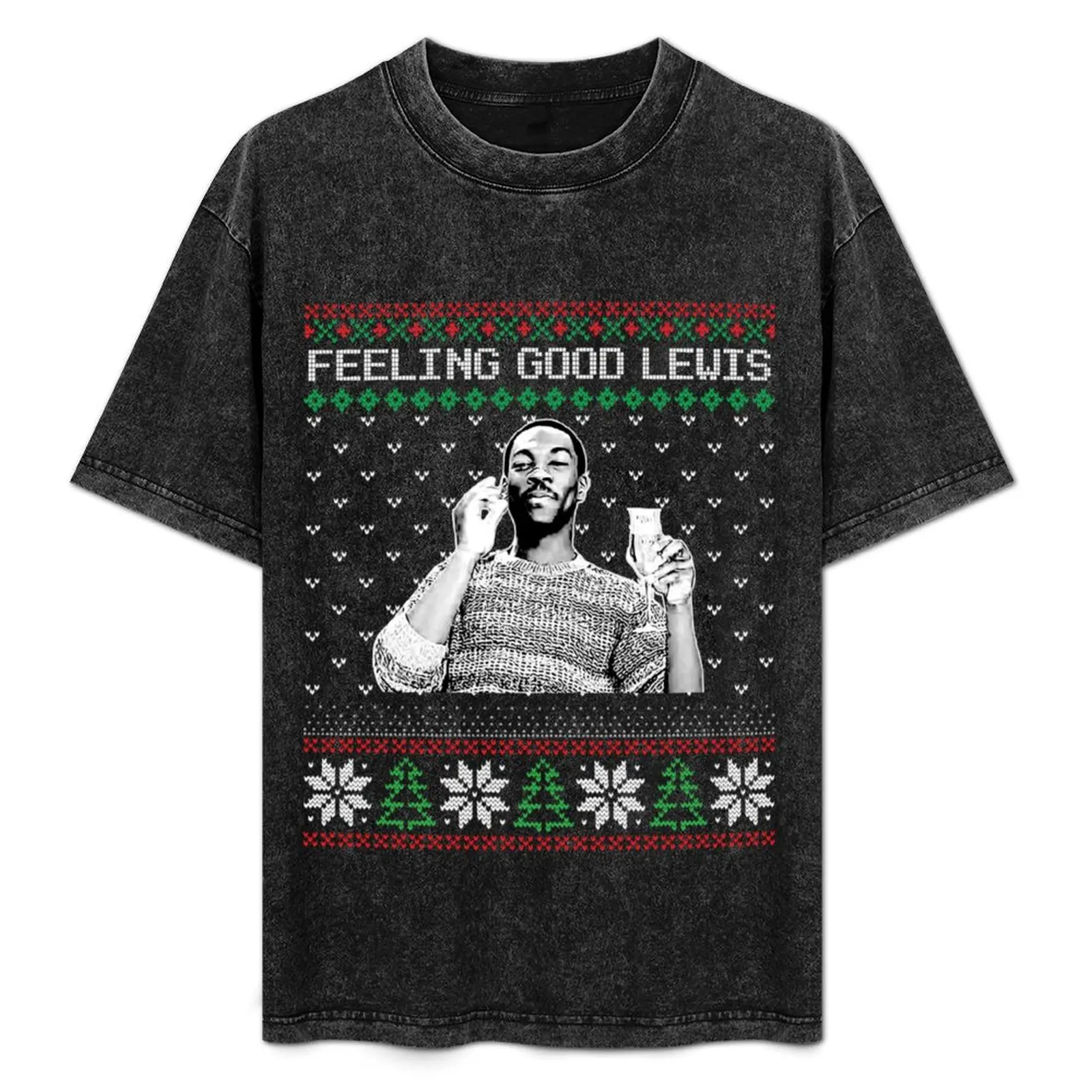 

Feeling Good Lewis Ugly Christmas T-Shirt graphic t shirt vintage oversize t-shirts man Men's t-shirt