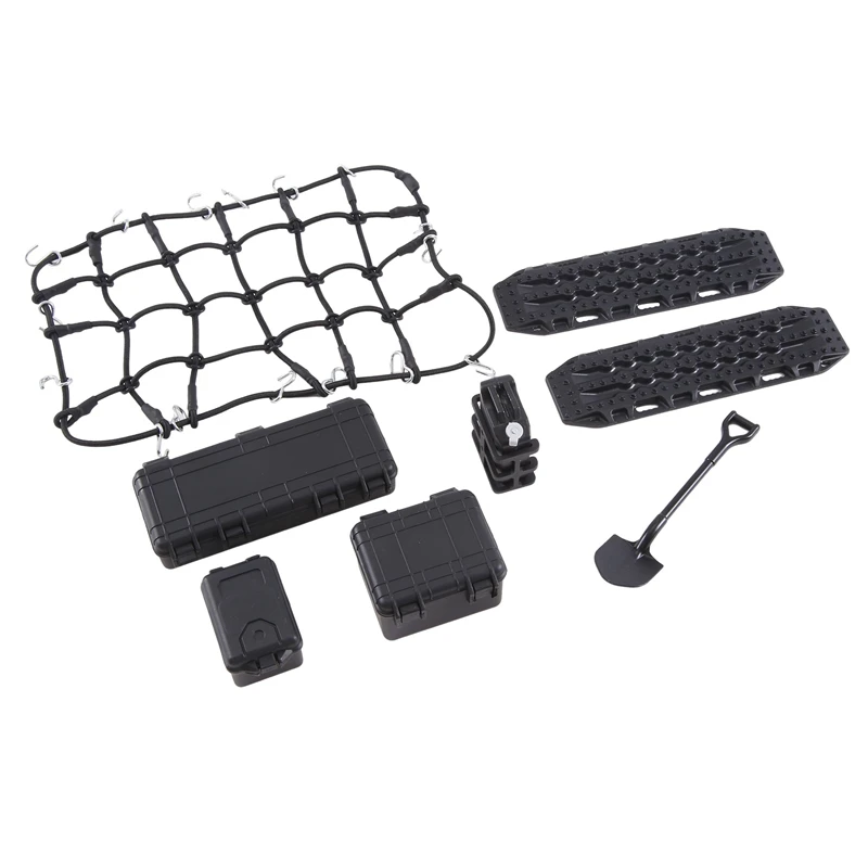 Filet à bagages en T pour TRtage SCX10 90046 90047 RC, décoration universelle pour salle de bain, valise, pelle, accessoires de voiture