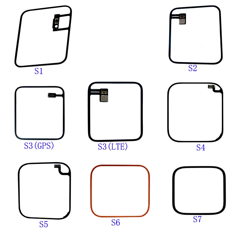 Force 3D Touch Sensor Gravity Induction Sense Coil Flex Cable For Apple Watch Series 1 2 3 4 5 6 7 45 mm 44mm 41 38mm 42mm 40mm