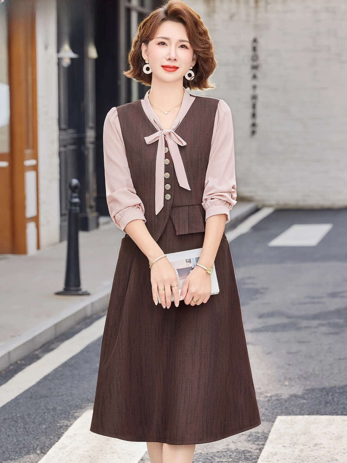 

Элегантные юбки для женщин среднего возраста: новая коллекция 2026 года, весна-осень, премиум-класс