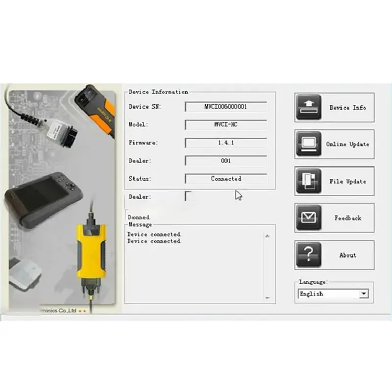 J2534 Obd2 الماسح الضوئي التلقائي لتويوتا TIS Techstream V18.00.008 Mini Vci FTDI FT232RL رقاقة كابل تشخيص السيارة #5