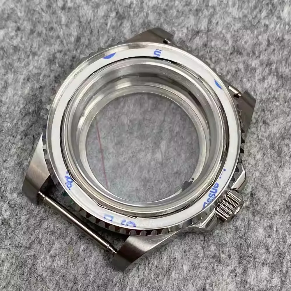 Accessories 316L stainless steel case 40mm Sapphire Flat Mirror for NH35/NH36 calibres