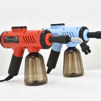 Suitable for digital display high temperature and high pressure steam cleaner household convenient hand cleaner multi-function k