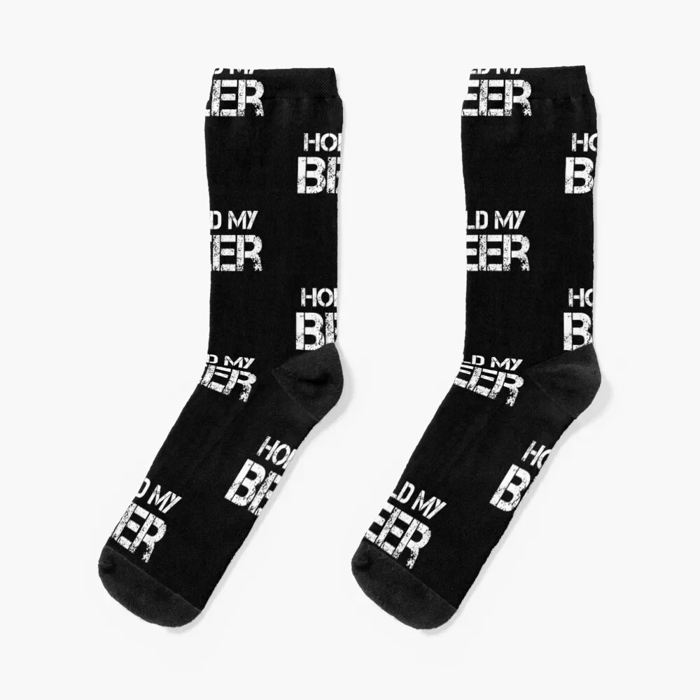 

Hold My Beer Socks Children's FASHION winter basketball Women's Socks Men's