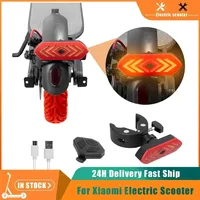 Remote Control Taillight Turn Signal Lamp Rear Wireless For Xiaomi M365 Pro Pro2 1S Electric Scooter Waterproof Rechargeable