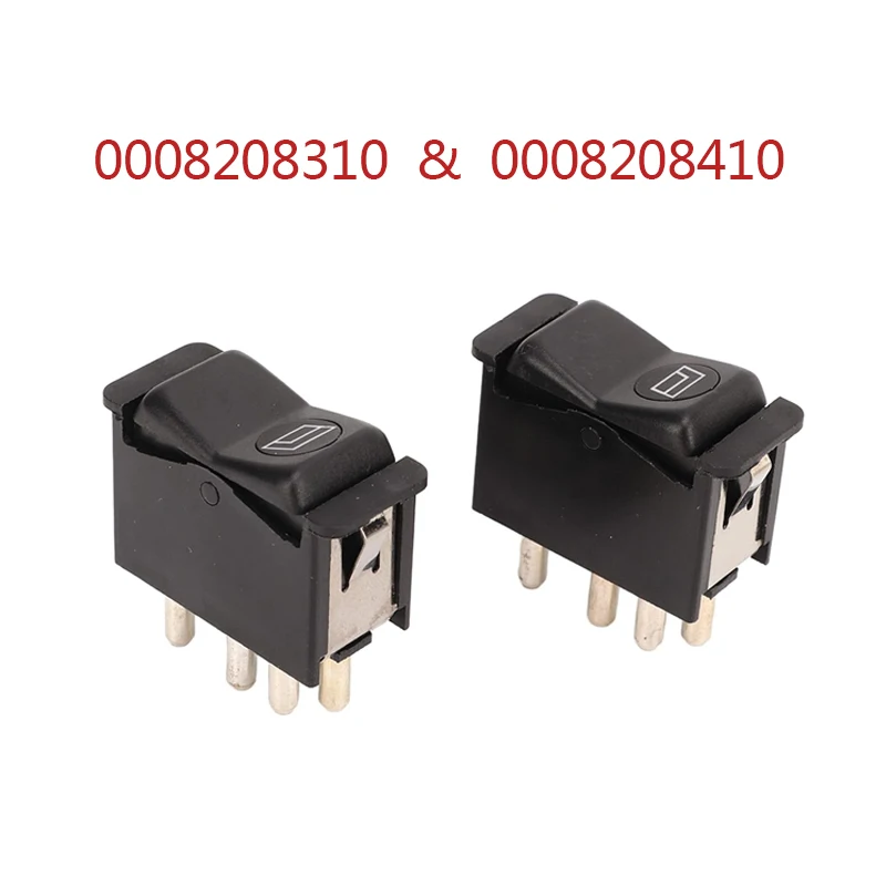 2 Stuks Voor En Achter Schakelaar Ruitbediening 0008208310 0008208410 Voor Mercedes Benz C123 W123 S123 W201 W126 R107 280CE 230CE 300D