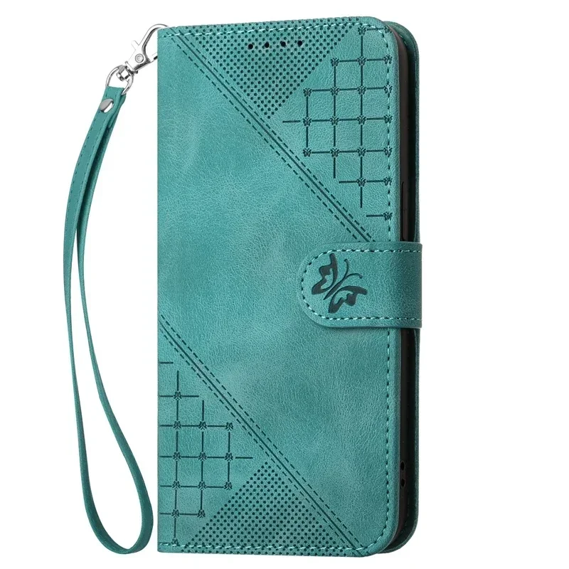 A16 5G SM-A166B Case For Samsung Galaxy A16 5G Solid Color Wallet Stand Case for Funda Samsung A 16 A06 SM-A065F Leather Cover