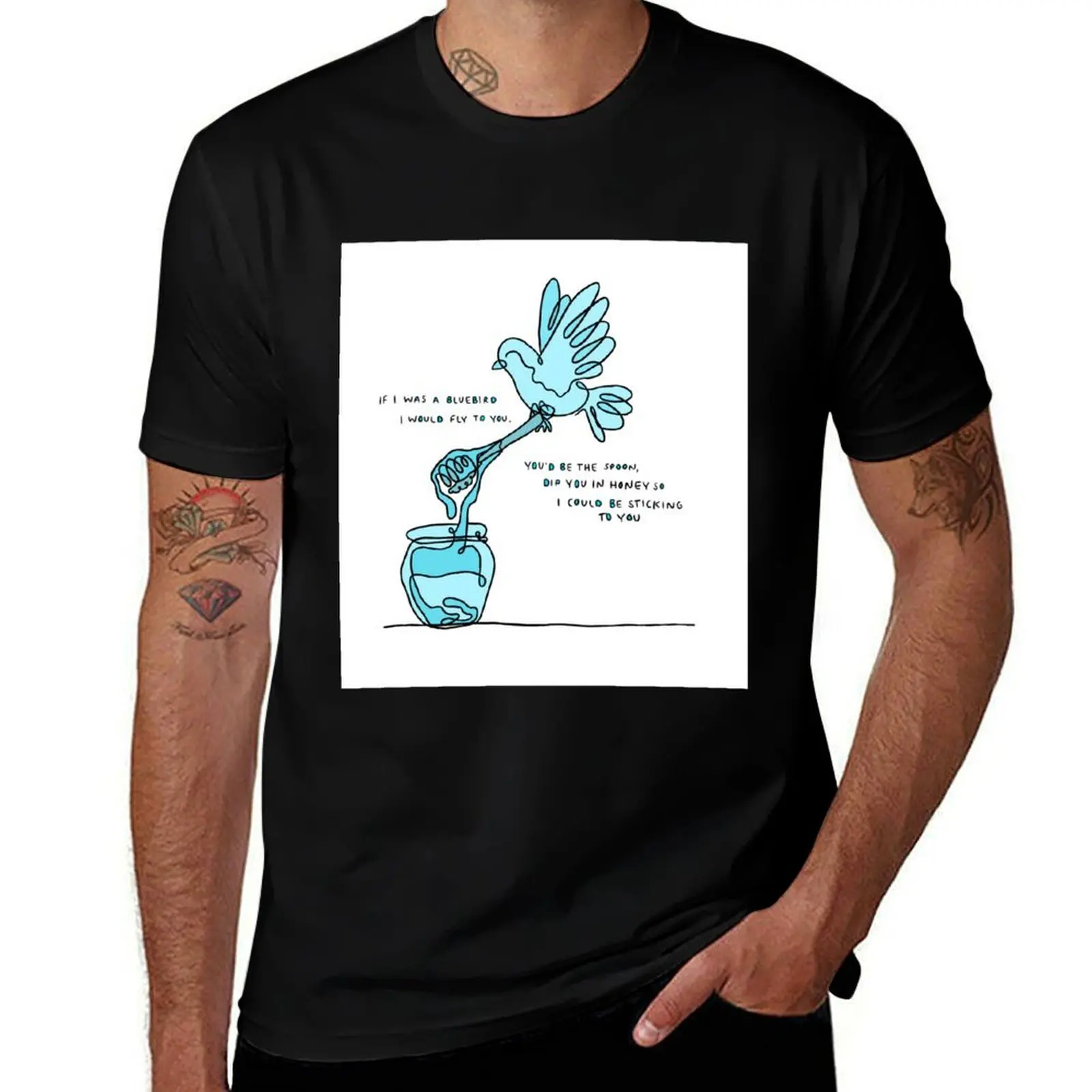 If i was a blue bird… T-Shirt Moisture Wicking Quick Dry Tee