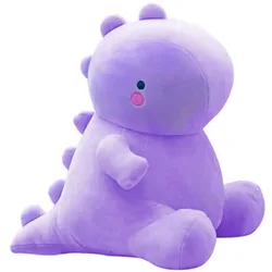 Muñeco de peluche de dinosaurio supersuave para niños y niñas, Animal de peluche de dibujos animados, muñeca de abrazo, almohada para dormir, decoración del hogar, 25/30cm