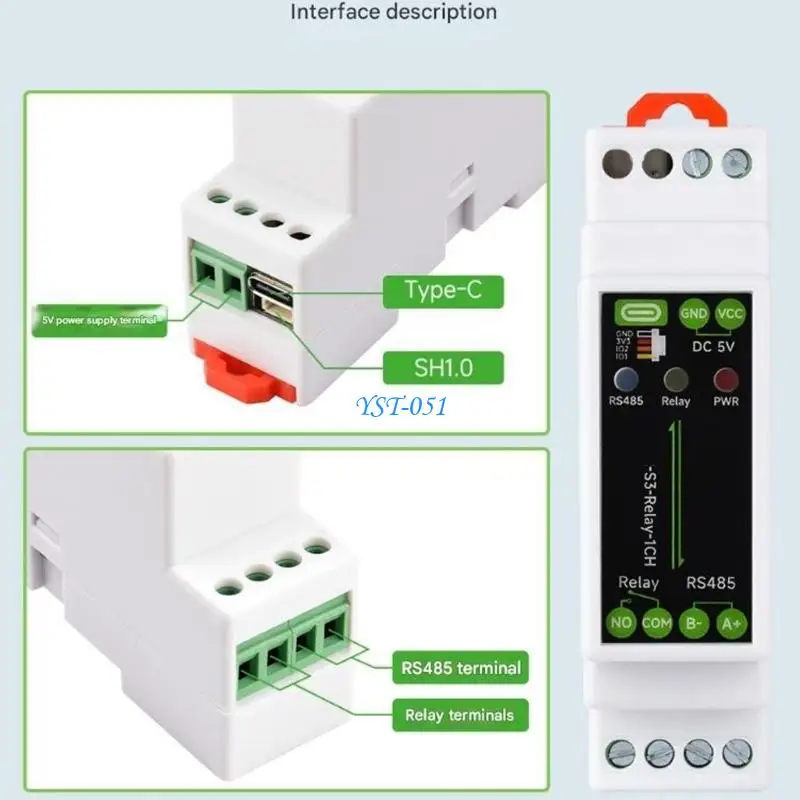 

E15A Industrial ESP32-S3 Control Board Development Board Controller Enduring