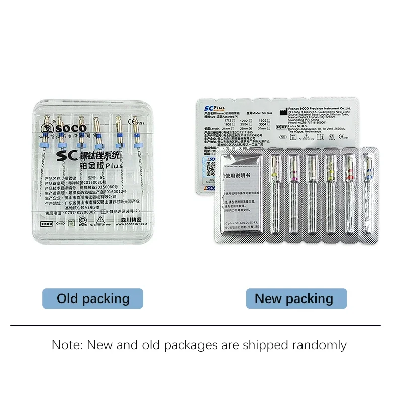 

SOCO PLUS 10pcs Activated Root Canal File Dentist Tools Root Canal File Endodontic Files Dental Rotary Files Dental Materials