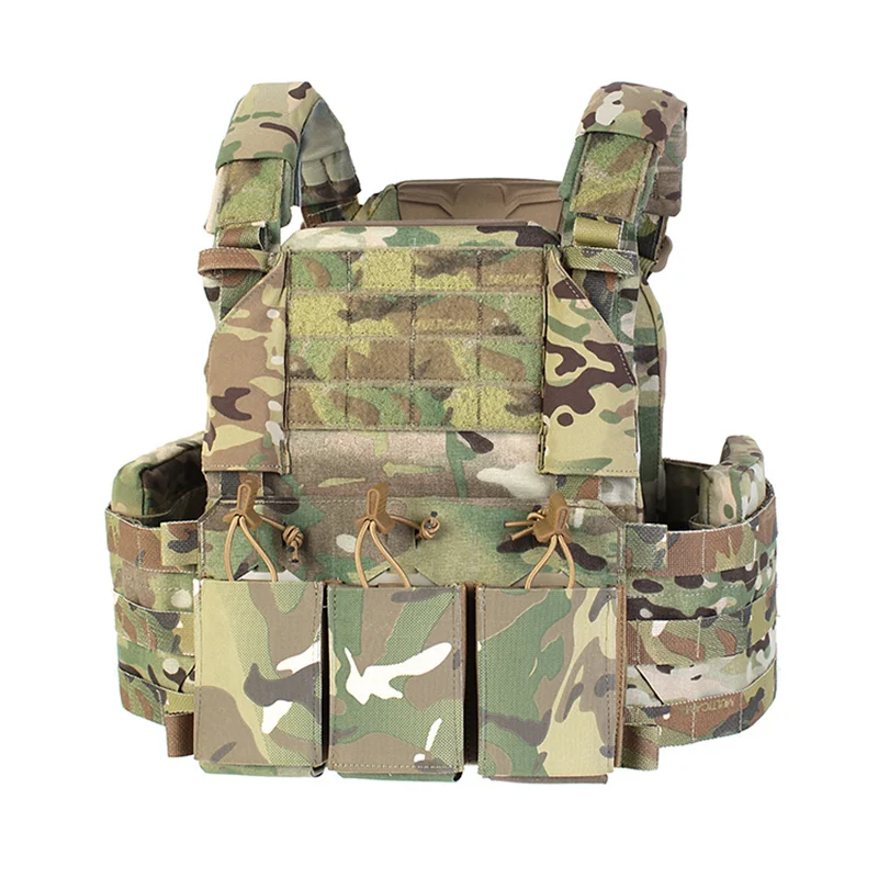 Imagem -04 - Airsoft Tático Bolsa Estilo Hsp Tórax Riffle Mag 556 762 545 Aba Frontal Airsoft