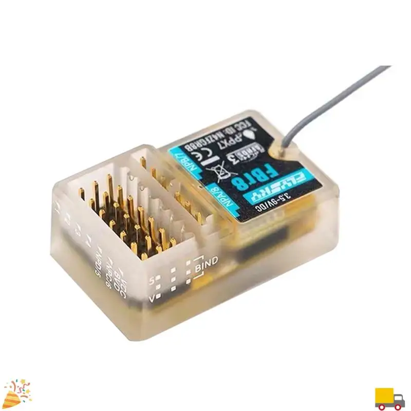 

FLYSKY Enhanced Receiver For Toy Cars Highly Waterproof Eight-Channel Receiver For AFHD 3 Protocol Transmitter Head For Toy Boat