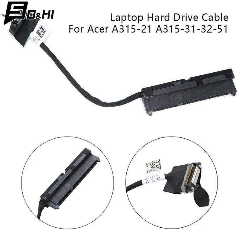 Laptop Hard Drive Cable HDD Flex Connector Cable Interface For Acer A315-21 A315-31-32-51 DD0ZAJHD000