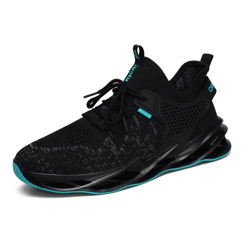 Mens Running Breathable Mesh Casual Shoes Comfortable Blade Male Sneakers Black Outdoor Lightweight Sports Jogging Men's Shoes