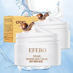 Efero caracol creme hidratante para o reparo do caracol essência anti envelhecimento rosto clareamento creme rugas firmando cuidados com a pele