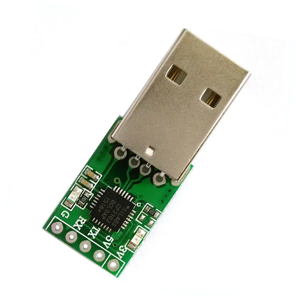 Silicon Labs CP210x Mostek USB do UART COM TTL 3.3V Aktualizacja Flash Programowanie Debugowania Tester Kabel Taśmowy 0.1" TTL-3V3-PCB — zdjęcie 2
