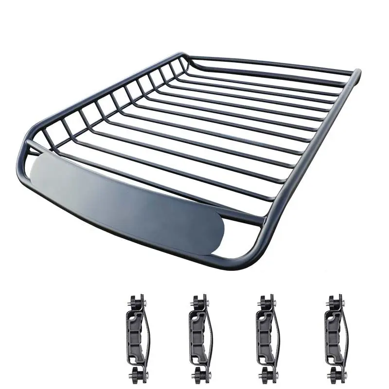 Cross bar frame guality aluminum 4x4 universal luggage bar car Roof Rack roof luggage basket car luggage rack