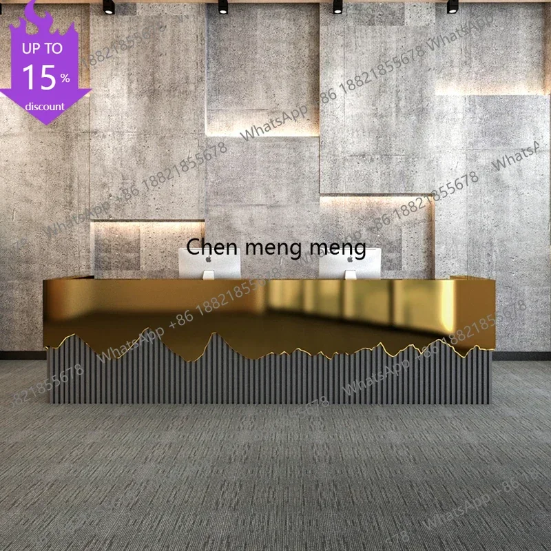 G153 Study Podium Reception Desk Front Church Pulpit Shop Cashier Reception Desks Modern Restaurant Mostrador Recepcion Bar Furn