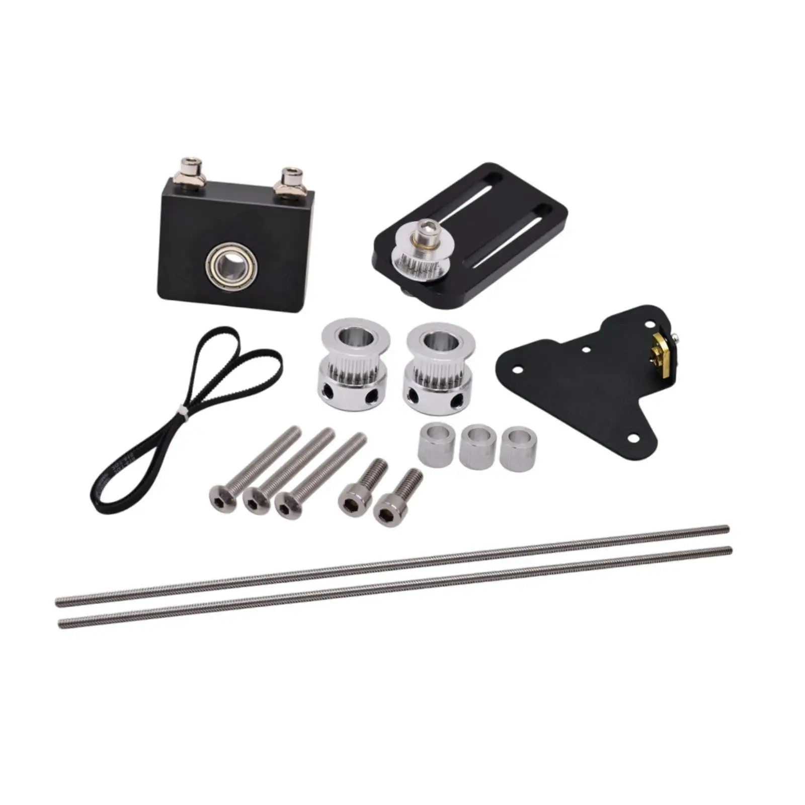 

Комплект для модернизации 3D-принтера с двумя осями Z, простая установка, прочное крепление, практичные и надежные металлические аксессуары, прямая замена