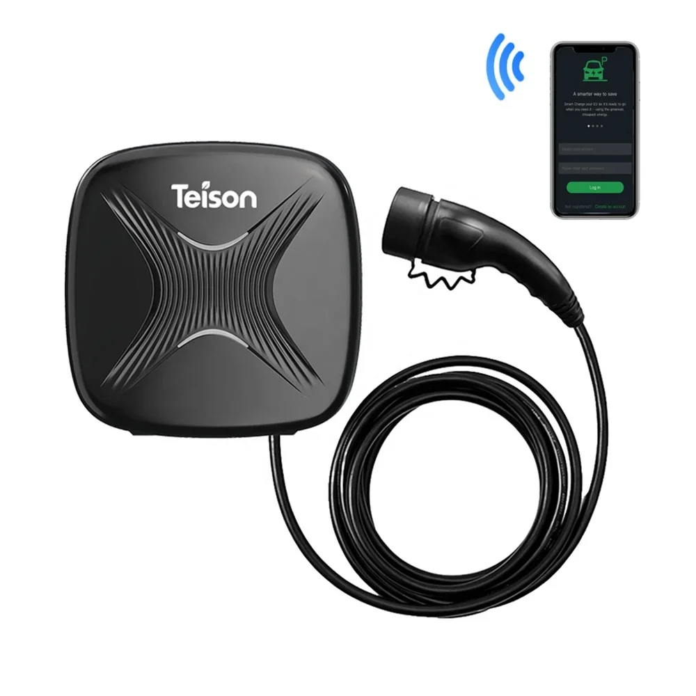 

Teison APP 11kw type 2 plug wallbox charger ocpp home charging station WIFI