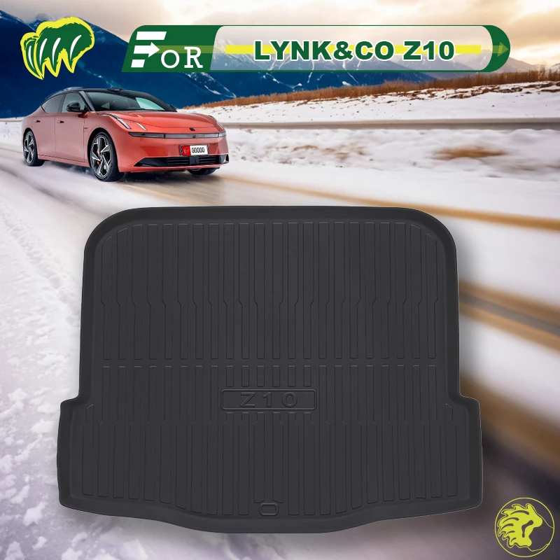 

For LYNK&CO Z10 2024-2025 TPE Custom Fit Car Trunk Mat All Season Black Cargo Mat 3D Shaped Laser Measured Trunk Liners